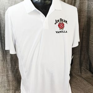 Stormtech Jim Beam Vanilla Polo L 31" collar to he